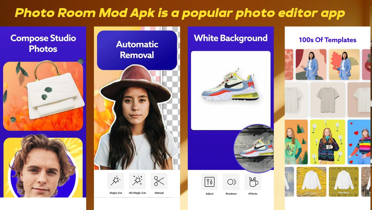 Photo Room Mod Apk is a popular photo editor app