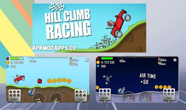 hill climb racing game play