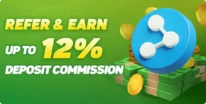 Refer And Earn 12% in 2j bet game
